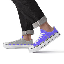 Load image into Gallery viewer, E9 Edition Unisex Classic Low Top Canvas Shoes - White