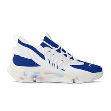 Load image into Gallery viewer, DCYG X2 Royal Blue & White , Air Max React Sneakers - White