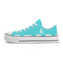 Load image into Gallery viewer, E9 Edition Unisex Classic Low Top Canvas Shoes - White