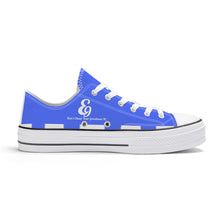 Load image into Gallery viewer, E9 Edition Unisex Classic Low Top Canvas Shoes - White