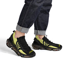 Load image into Gallery viewer, DCYG X2 Black & Yellow Air Max React Sneakers - Black