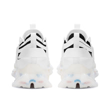 Load image into Gallery viewer, DON'T DX4 White Logo Black Stripes & White Air Max React Sneakers - l