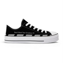 Load image into Gallery viewer, DCYG Xclusive Unisex Classic Low Top Canvas Shoes - White