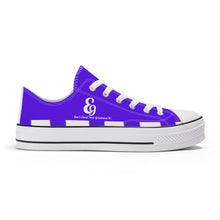 Load image into Gallery viewer, E9 Edition Unisex Classic Low Top Canvas Shoes - White