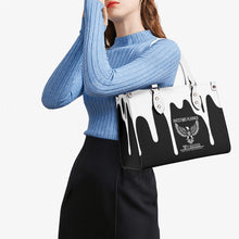Load image into Gallery viewer, Native , White Logo, White Drip & Black Multiple Sizes Upgraded Luxury Women PU Leather Handbag