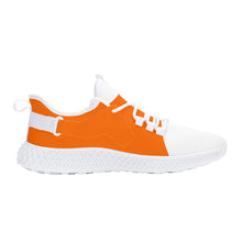Load image into Gallery viewer, DCYG White & Neon Orange NP5 Mesh Knit Shoes Mens up to size 11 only