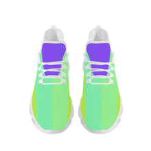 Load image into Gallery viewer, DCYG Purple ,Blue & Green 2nd Edition B Flex Control Sneaker - White Mens/Womens sizes 5-14