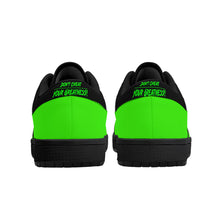 Load image into Gallery viewer, DCYG G4's Green & Black Black Sole Low-Top Leather Sneakers