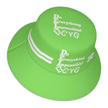Load image into Gallery viewer, DCYG 24 DEI White & Light Green Bucket Hat
