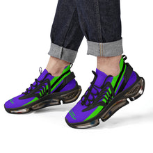 Load image into Gallery viewer, DCYG X2 Purple & Green Air Max React Sneakers - Black
