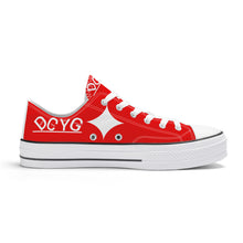 Load image into Gallery viewer, DCYG Xclusive Unisex Classic Low Top Canvas Shoes - White