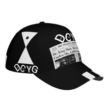 Load image into Gallery viewer, DCYG Black History Curved Brim Baseball Cap (AOP)