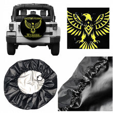 Load image into Gallery viewer, Ancestors Native , Yellow & Black Tire cover
