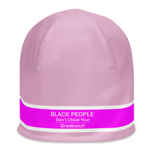Load image into Gallery viewer, DCYG Black People All-Over Print Beanie