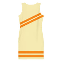 Load image into Gallery viewer, DCYG Orange & Yellow FM1 Bodycon dress