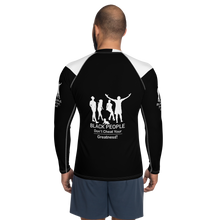 Load image into Gallery viewer, DCYG Black People Men's Rash Guard