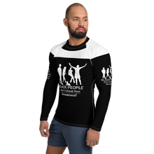 Load image into Gallery viewer, DCYG Black People Men's Rash Guard