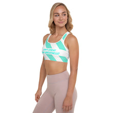 Load image into Gallery viewer, DCYG Turquoise Padded Sports Bra