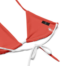 Load image into Gallery viewer, DCYG 24 STEAM Red & White string bikini