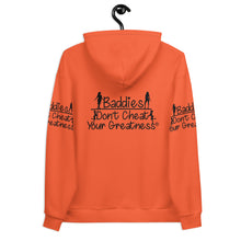 Load image into Gallery viewer, DCYG 815 Edition Baddies Black Logo & Orange Hoodie