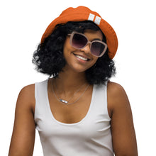 Load image into Gallery viewer, DCYG White Get Racks & Orange Reversible bucket hat