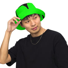 Load image into Gallery viewer, DRIP 24 Green & Black Reversible bucket hat