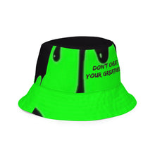 Load image into Gallery viewer, DRIP 24 Green & Black Reversible bucket hat