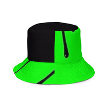Load image into Gallery viewer, DRIP 24 Green & Black Reversible bucket hat