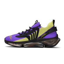 Load image into Gallery viewer, DCYG X2 Purple & Gold Air Max React Sneakers - Black