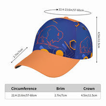 Load image into Gallery viewer, DCYG Buffaloes Curved Brim Baseball Cap (AOP)