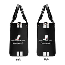 Load image into Gallery viewer, DCYG White Red Bottoms & Black Multiple Sizes Upgraded Luxury Women PU Leather Handbag