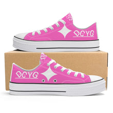 Load image into Gallery viewer, DCYG Xclusive Unisex Classic Low Top Canvas Shoes - White