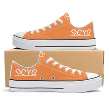 Load image into Gallery viewer, DCYG Xclusive Unisex Classic Low Top Canvas Shoes - White