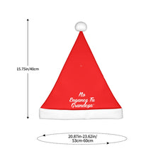 Load image into Gallery viewer, DCYG Espanol Adult Plush Christmas Hat