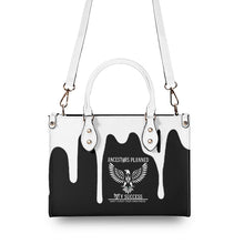 Load image into Gallery viewer, Native , White Logo, White Drip & Black Multiple Sizes Upgraded Luxury Women PU Leather Handbag