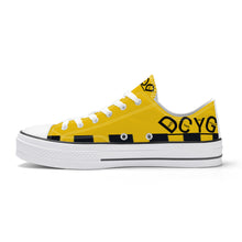 Load image into Gallery viewer, DCYG Xclusive Unisex Classic Low Top Canvas Shoes - White