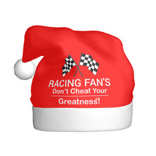 Load image into Gallery viewer, Racing Fans Adult Plush Christmas Hat