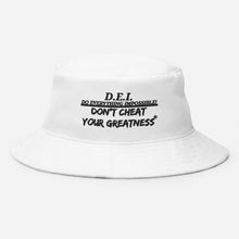 Load image into Gallery viewer, DCYG DEI Black & White Bucket Hat