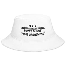 Load image into Gallery viewer, DCYG DEI Black & White Bucket Hat