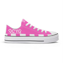 Load image into Gallery viewer, DCYG Xclusive Unisex Classic Low Top Canvas Shoes - White
