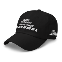 Load image into Gallery viewer, DCYG NERDS White Logo Dad hat