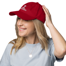 Load image into Gallery viewer, DCYG NERDS White Logo Dad hat