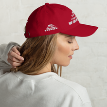 Load image into Gallery viewer, DCYG NERDS White Logo Dad hat