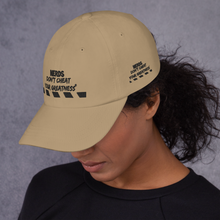 Load image into Gallery viewer, DCYG NERDS Black Logo Dad hat