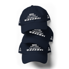 Load image into Gallery viewer, DCYG NERDS White Logo Dad hat