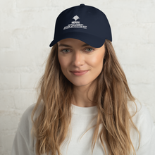 Load image into Gallery viewer, DCYG NERDS White Logo Dad hat