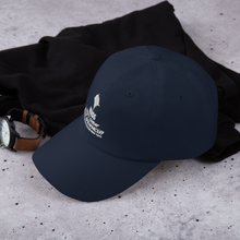 Load image into Gallery viewer, DCYG NERDS White Logo Dad hat