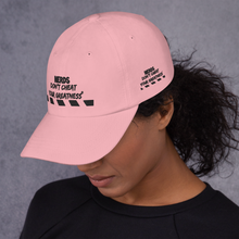 Load image into Gallery viewer, DCYG NERDS Black Logo Dad hat