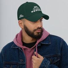 Load image into Gallery viewer, DCYG NERDS White Logo Dad hat