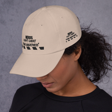 Load image into Gallery viewer, DCYG NERDS Black Logo Dad hat
